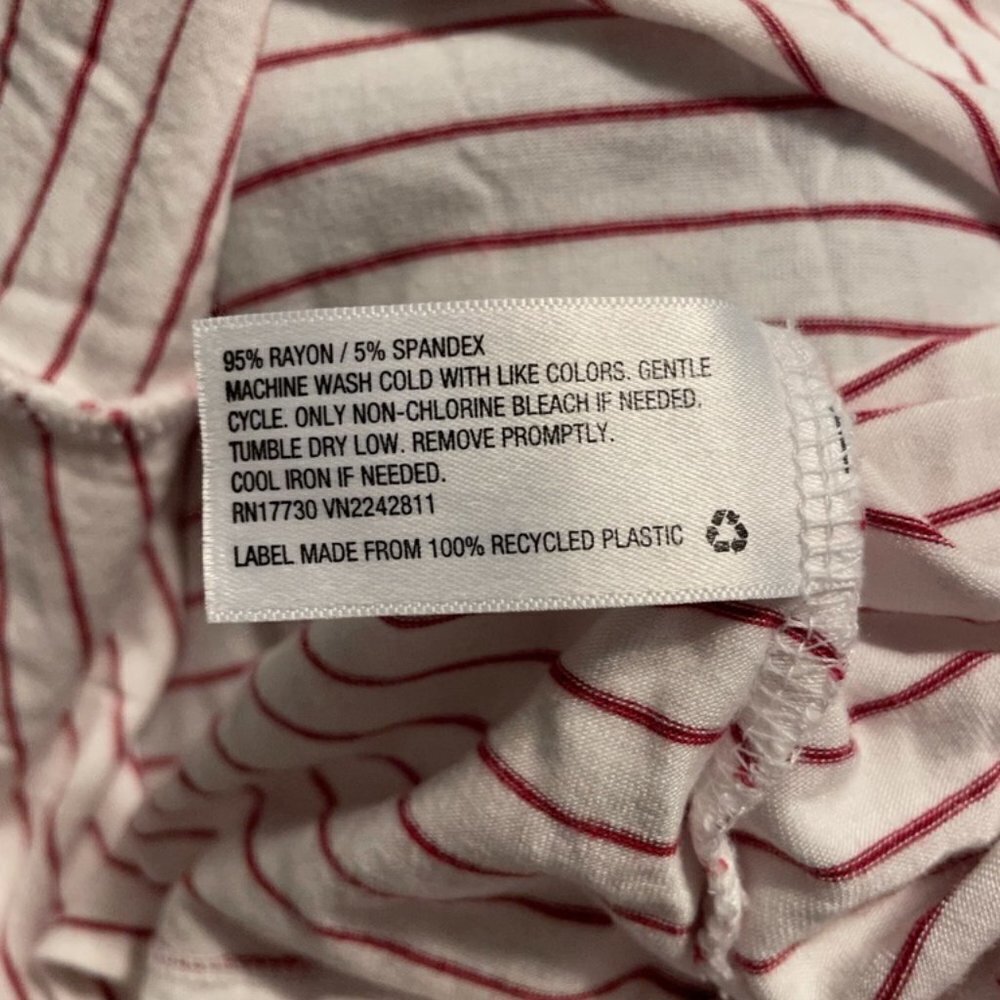 Mossimo Supply Co Racerback Stripped Tank Top - Picture 4 of 4